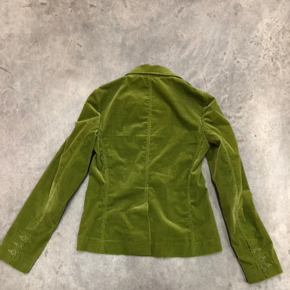 Theory Green Corduroy Blazer - Picture 2 of 2